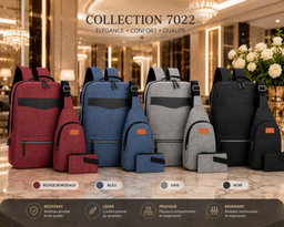 🎒 ENSEMBLE SAC 3 PIÈCES — 10 000 F 🔥