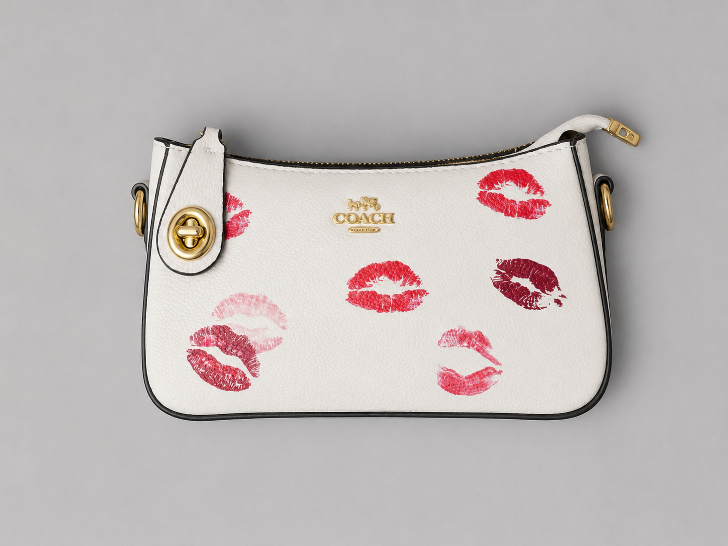 Coach Kiss Edition Side Bag 