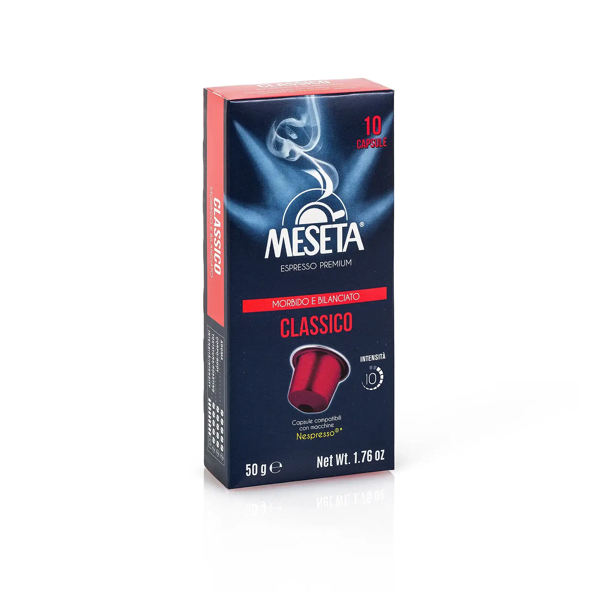 Meseta Classico Nespresso Compatible (10 capsules)