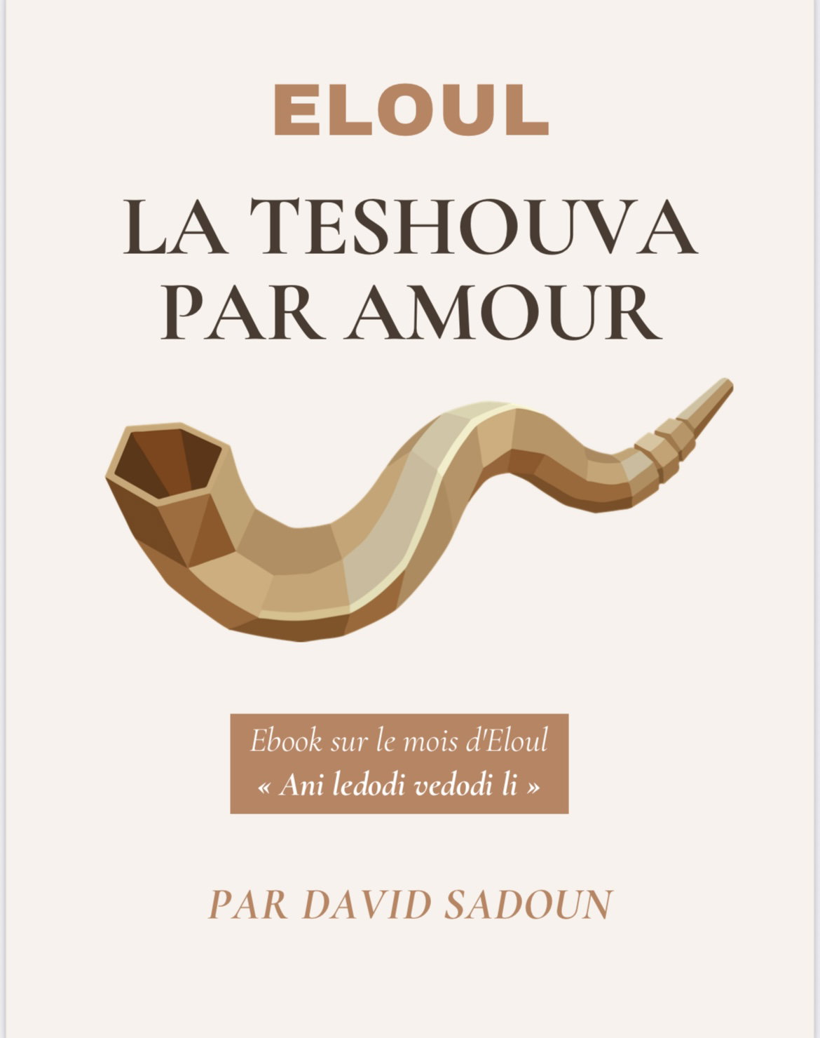 Eloul : la Teshouva par amour_0