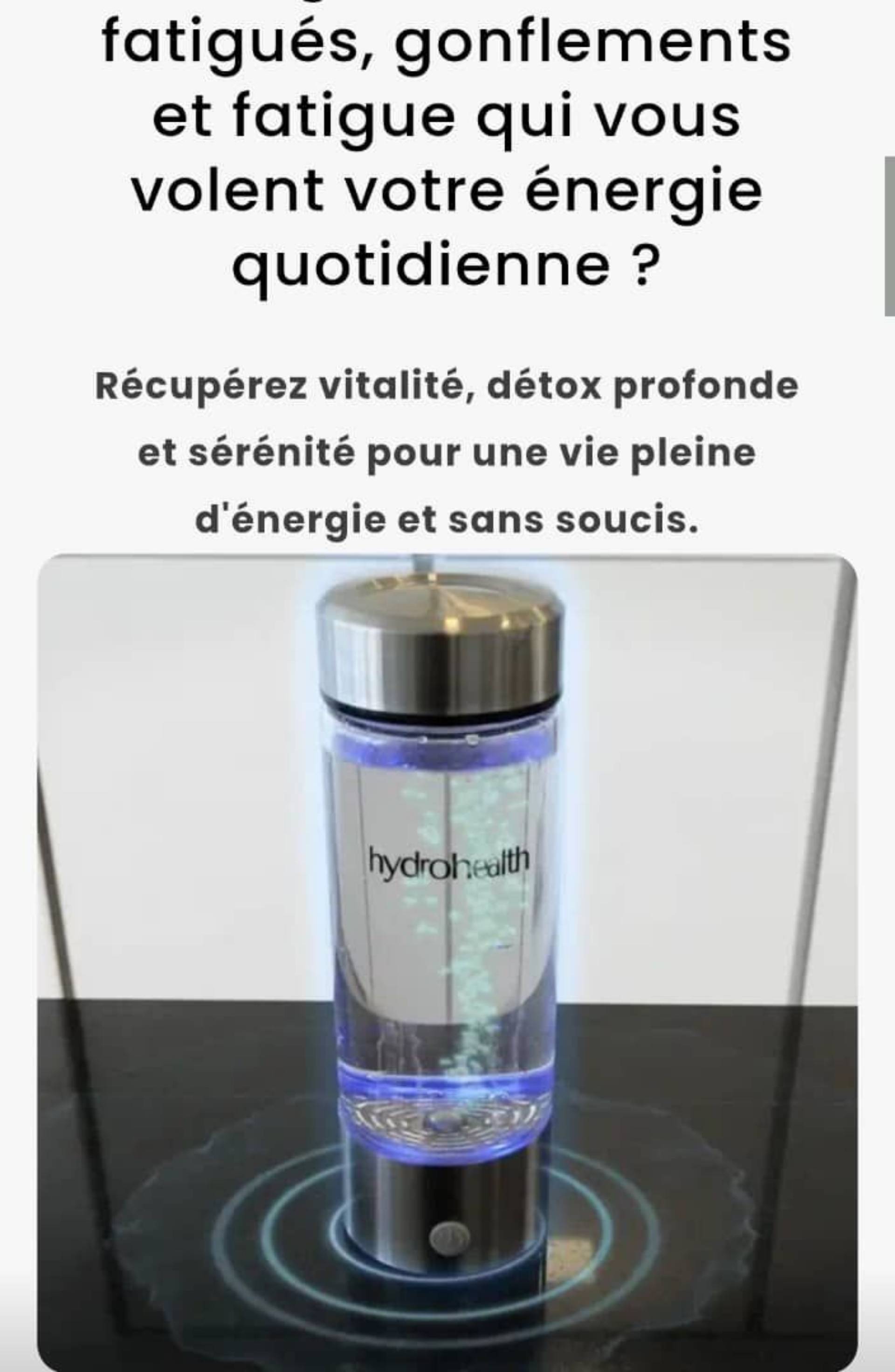 💧 Bouteille génératrice d'eau hydrogénée_0