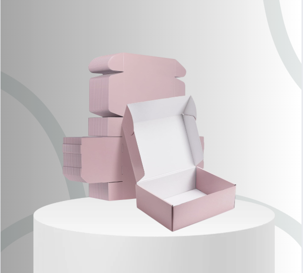 Mailer Box Large - Baby Pink