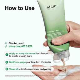 Anua Heartleaf Quercetinol Deep Cleansing Foam 