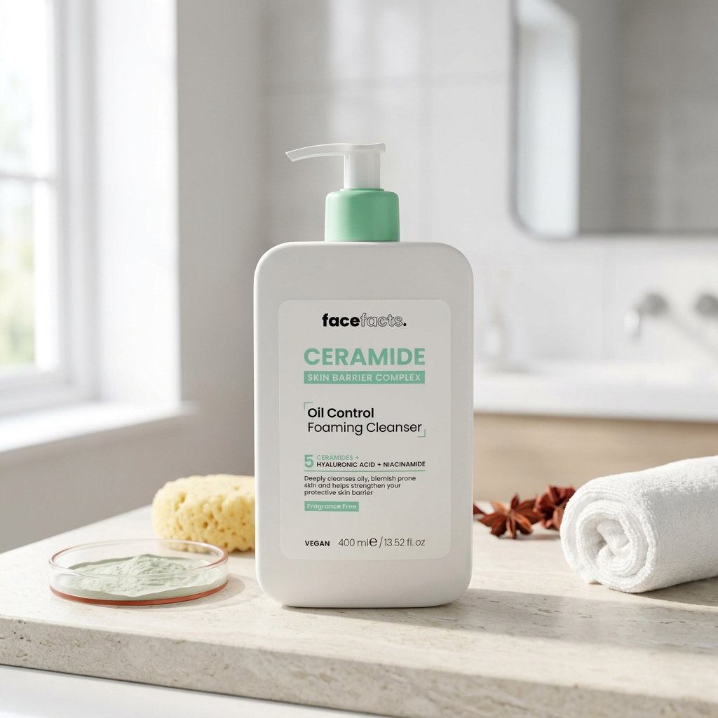 Face Facts Ceramide Oil Control Foaming Cleanser