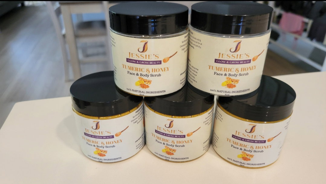 TUMERIC & HONEY WHIPPED BODY SCRUB 8oz
