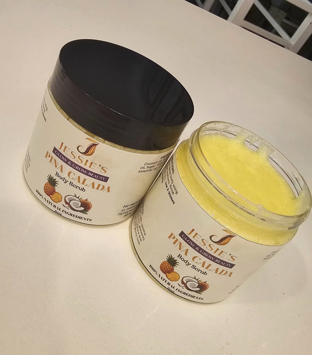 PIÑA COLADA WHIPPED BODY SCRUB 8oz