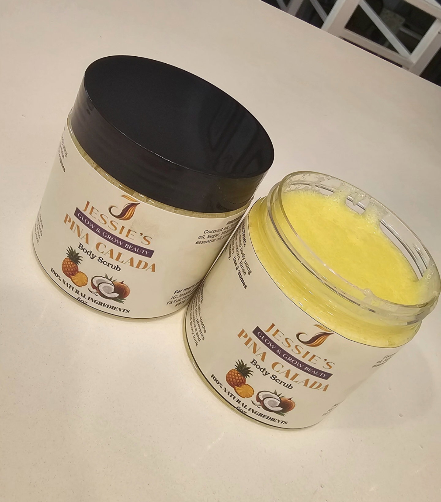 PIÑA COLADA WHIPPED BODY SCRUB 8oz_0