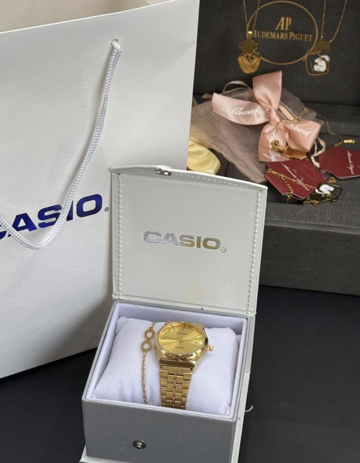 Casio Dorée fond Dorée