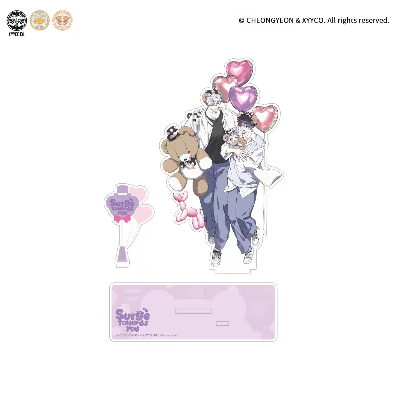 Surge towards you “Teddy Bear Day” - Acrylic Stand_0