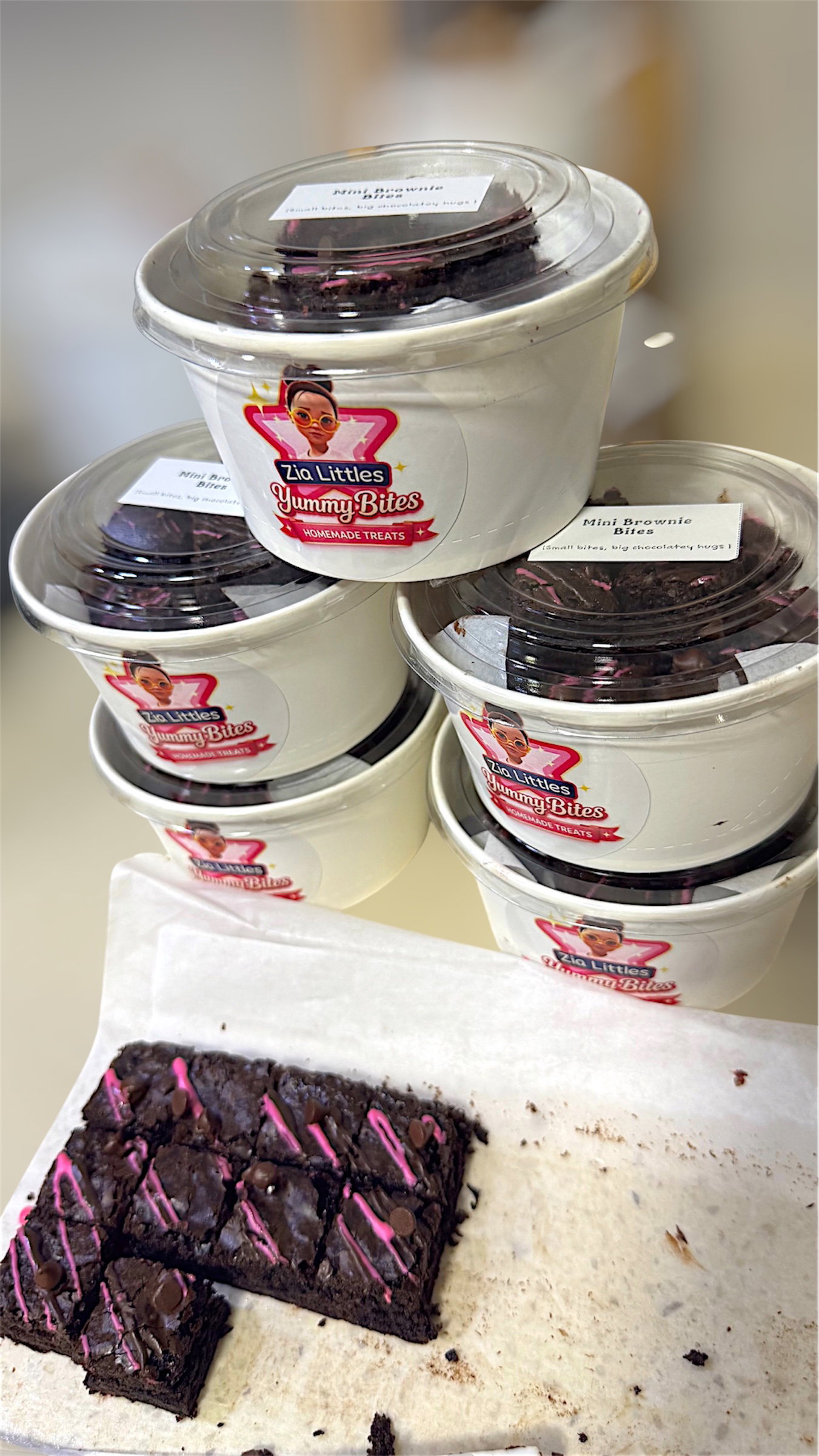 🍫 Mini Fudgy Brownie Bites (18 pcs) - Preorder_0