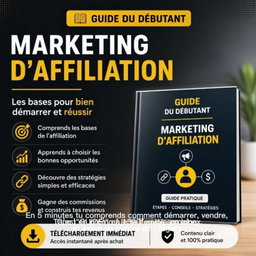 GUIDE DU DÉBUTANT : Marketing d'Affiliation - Les bases pour bien démarrer et réussir