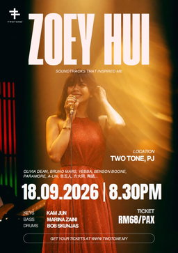 Zoey Hui - SOUNDTRACKS THAT INSPIRED ME