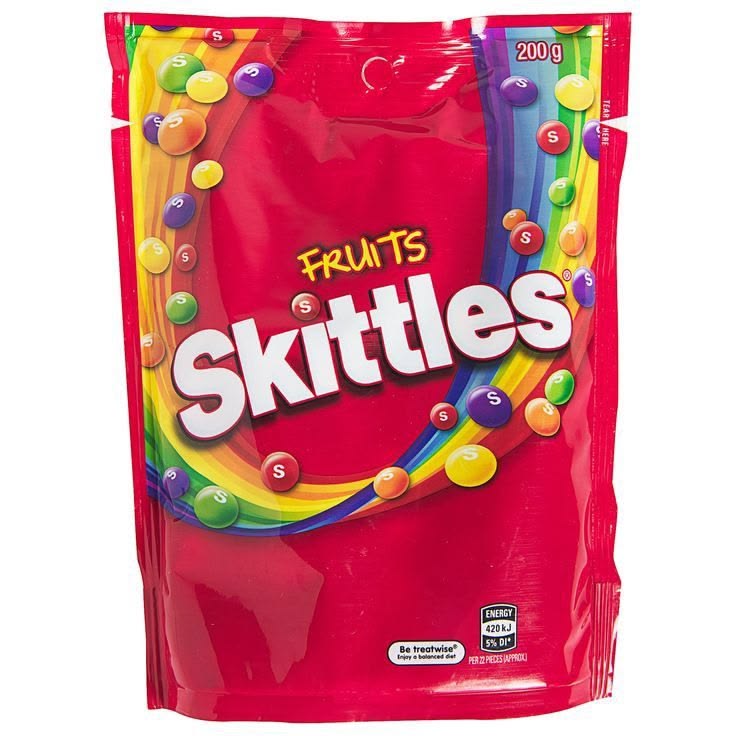 Skittles fruits 200gr