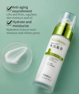 Premium Anti-Aging Cordyceps sinensis extract Essence Milk