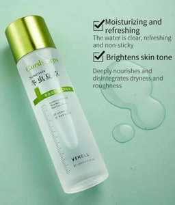 Anti-Aging Cordyceps sinensis extract Essence Water 冬虫夏草抗皱亮颜精华露