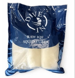 RAW IQF SQUID TUBES