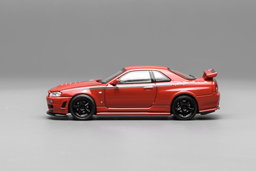 MOTOR HELIX MODEL 1/64 NISSAN SKYLINE GT-R (R34) NISMO CUSTOMIZED - RED