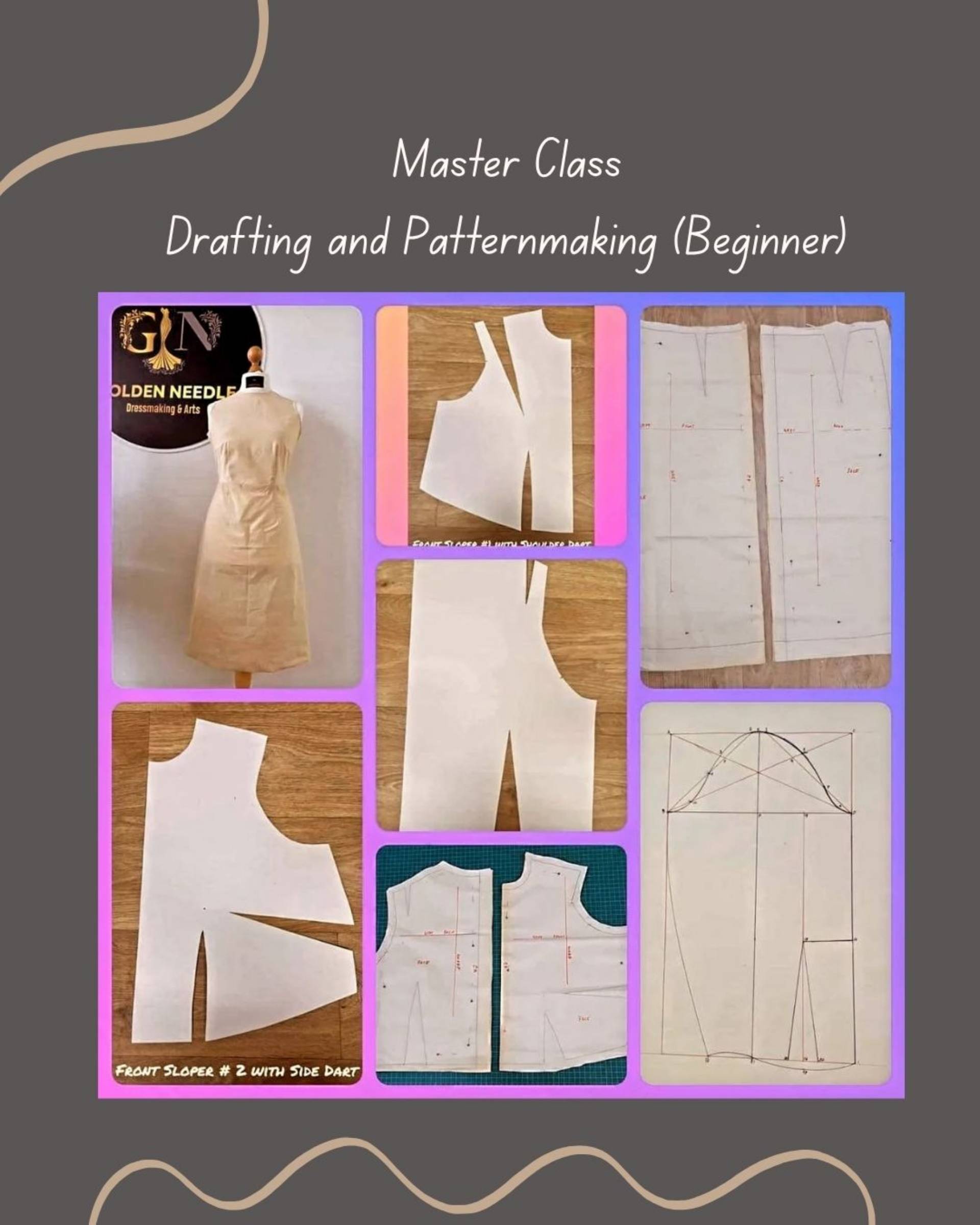 Master Class Drafting and Pattern Making Workshop (Beginner)_0