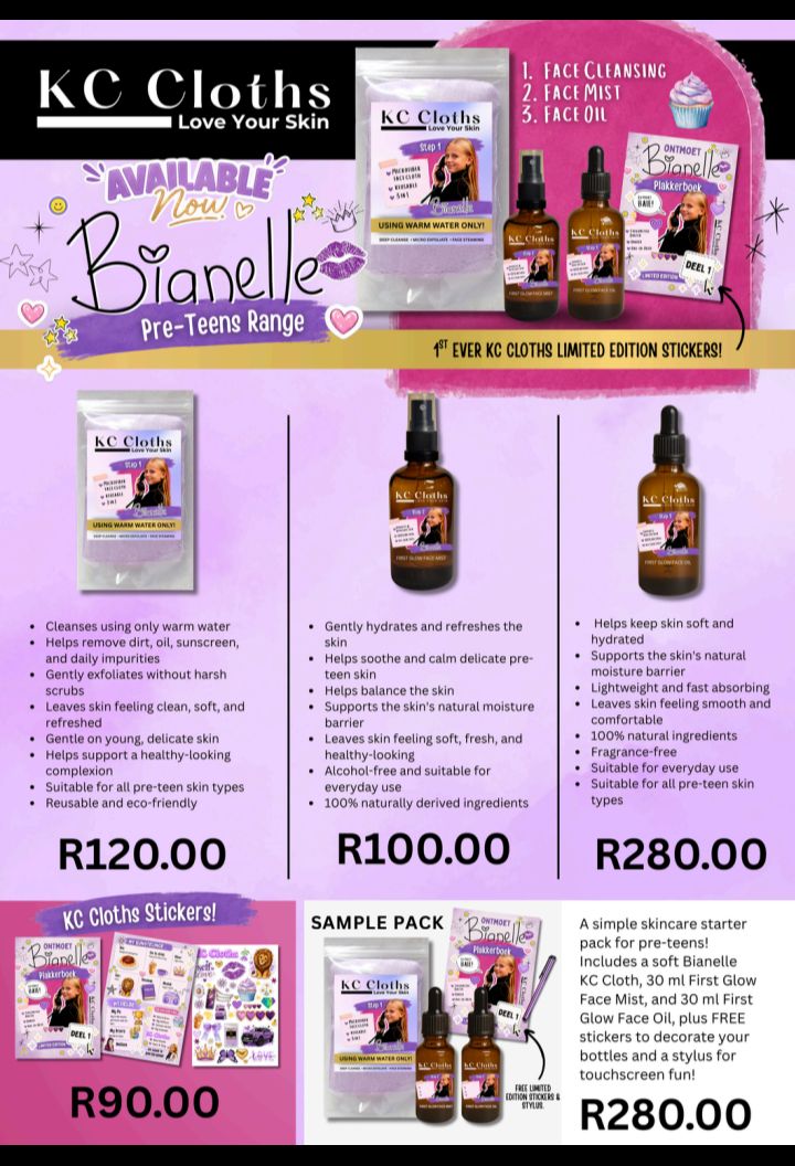 Bianelle Pre Teen Range