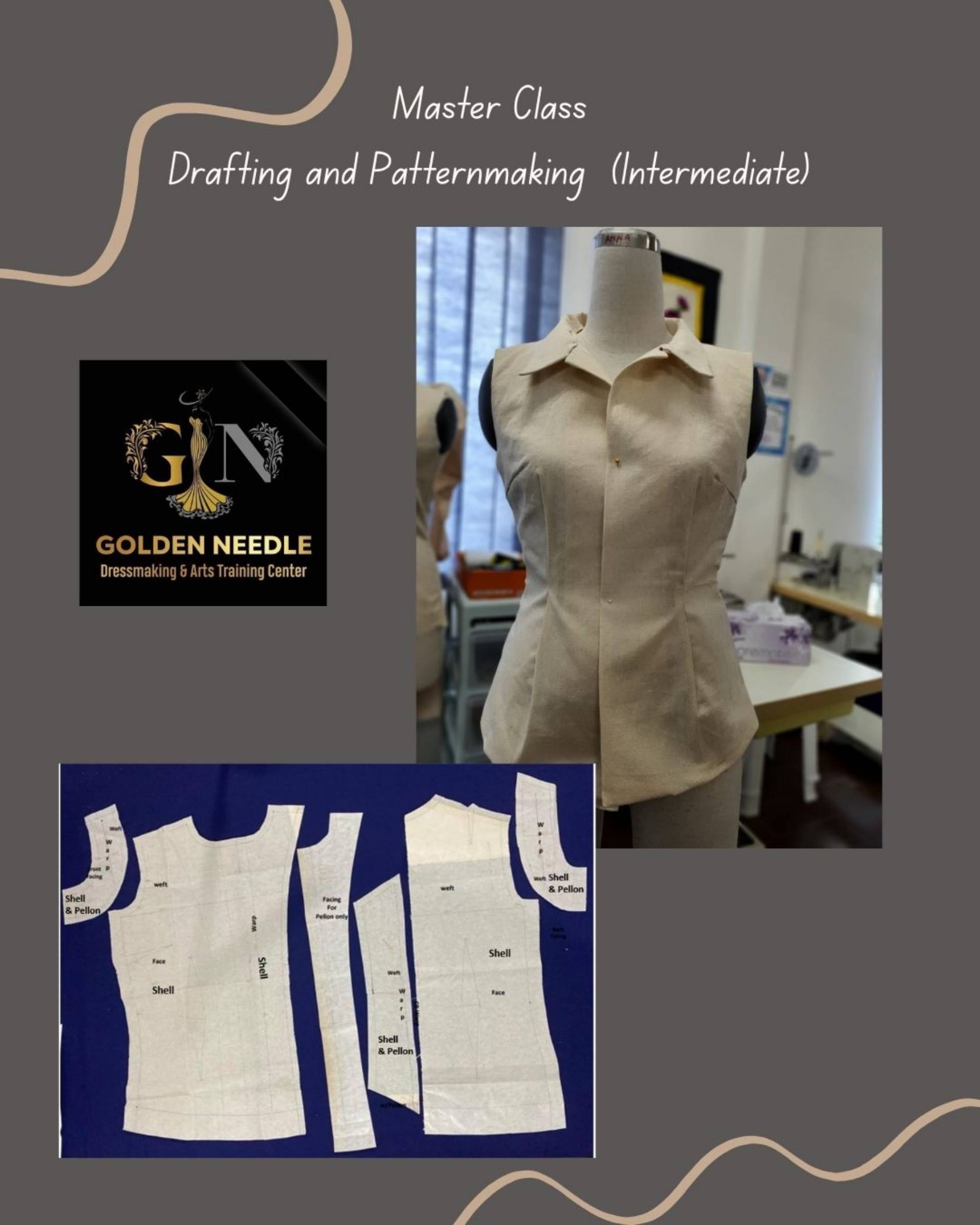 Master Class Drafting and Pattern Making Workshop (Intermediate)_0