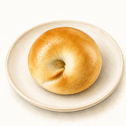 Hand rolled bagels