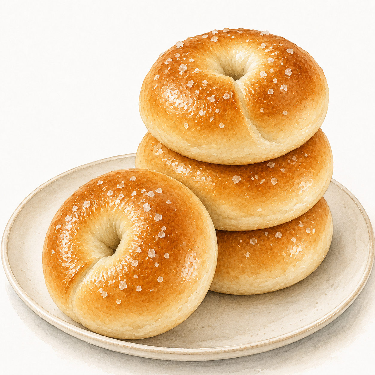 Sea Salt Bagel (a set of 4)_0