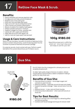 ReGlow Face Mask & Scrub / Gua Sha