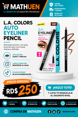 L.A. Colors Lápiz De Ojos 
