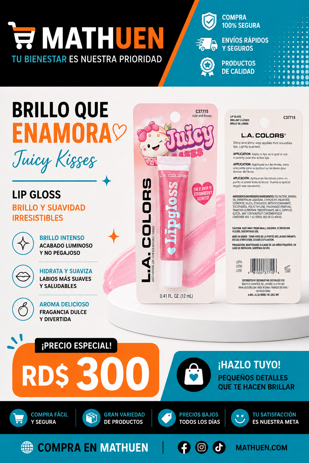 L.A. Colors - Lip Gloss