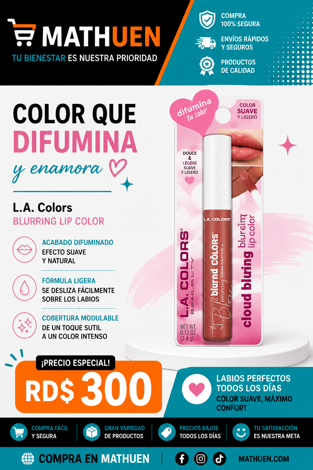 Labial Líquido L.A. Colors _0