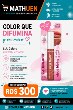 Labial Líquido L.A. Colors 