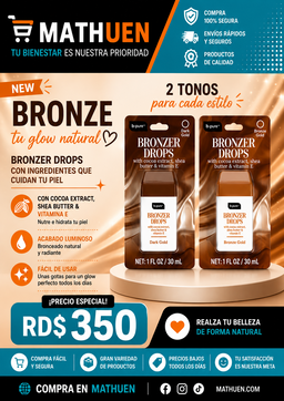 B.pure Gotas Bronceadoras 