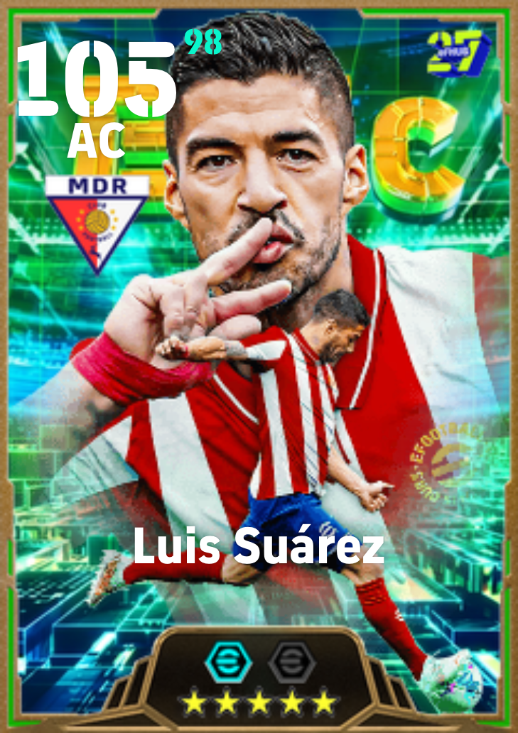 Carte de Luis suarez_0