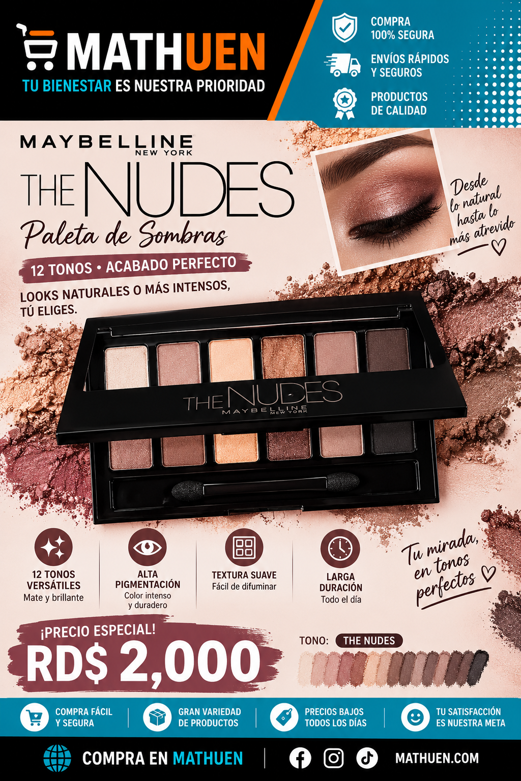 Maybelline The Nudes