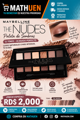 Maybelline The Nudes