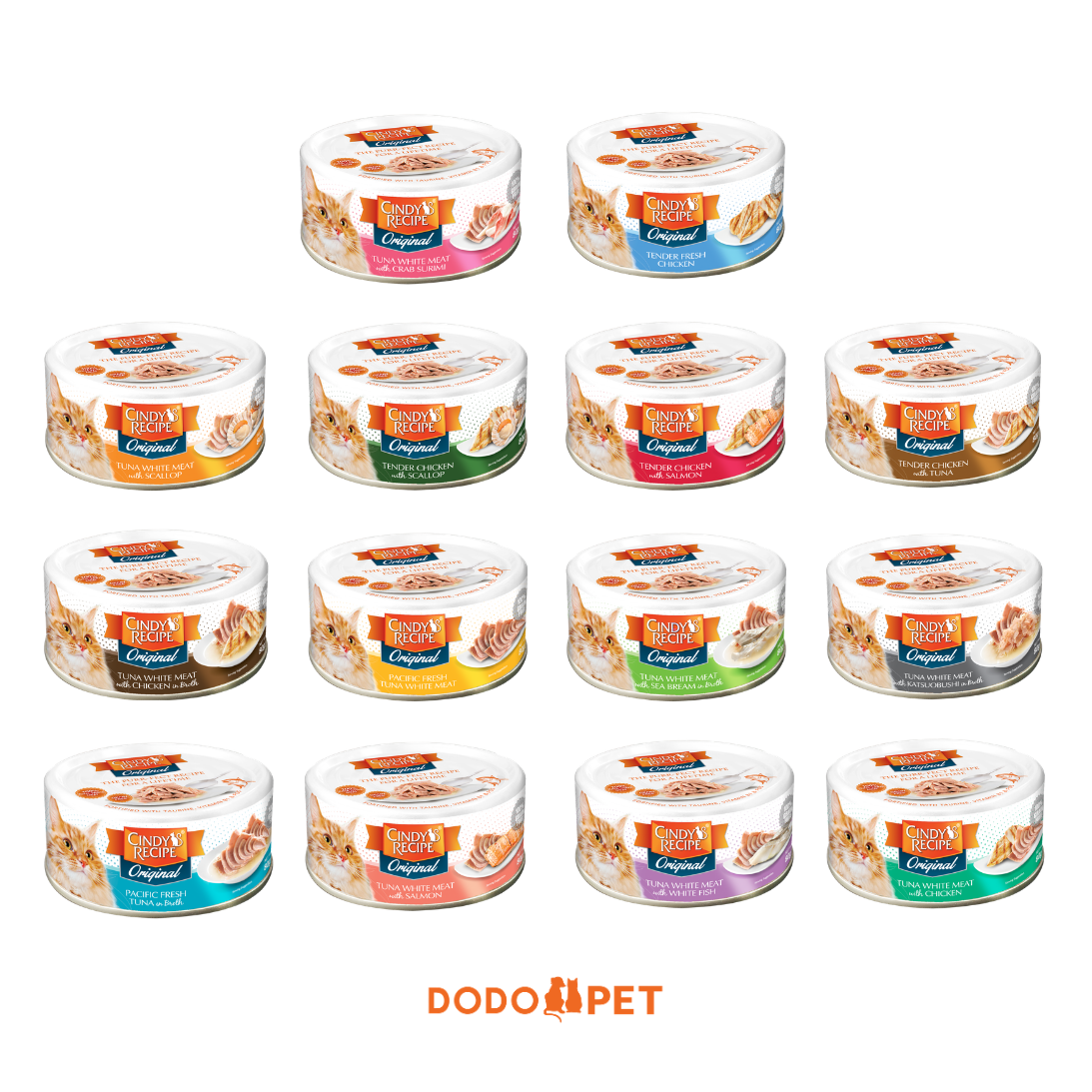 Cindy's Recipe Original Cat Can Food - 80g_0