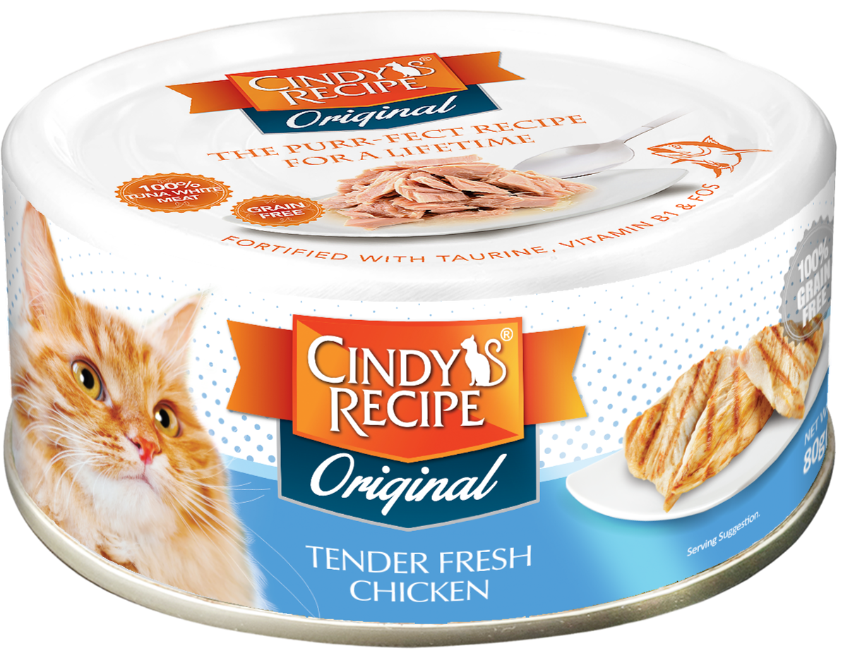 Cindy's Recipe Original Wet Cat Food 80g | Assorted Flavours_2