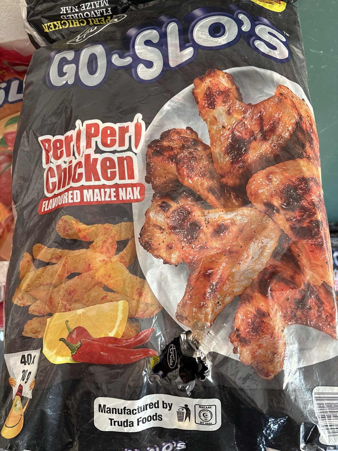 Go Slo’s Chicken Peri Peri 40x30g