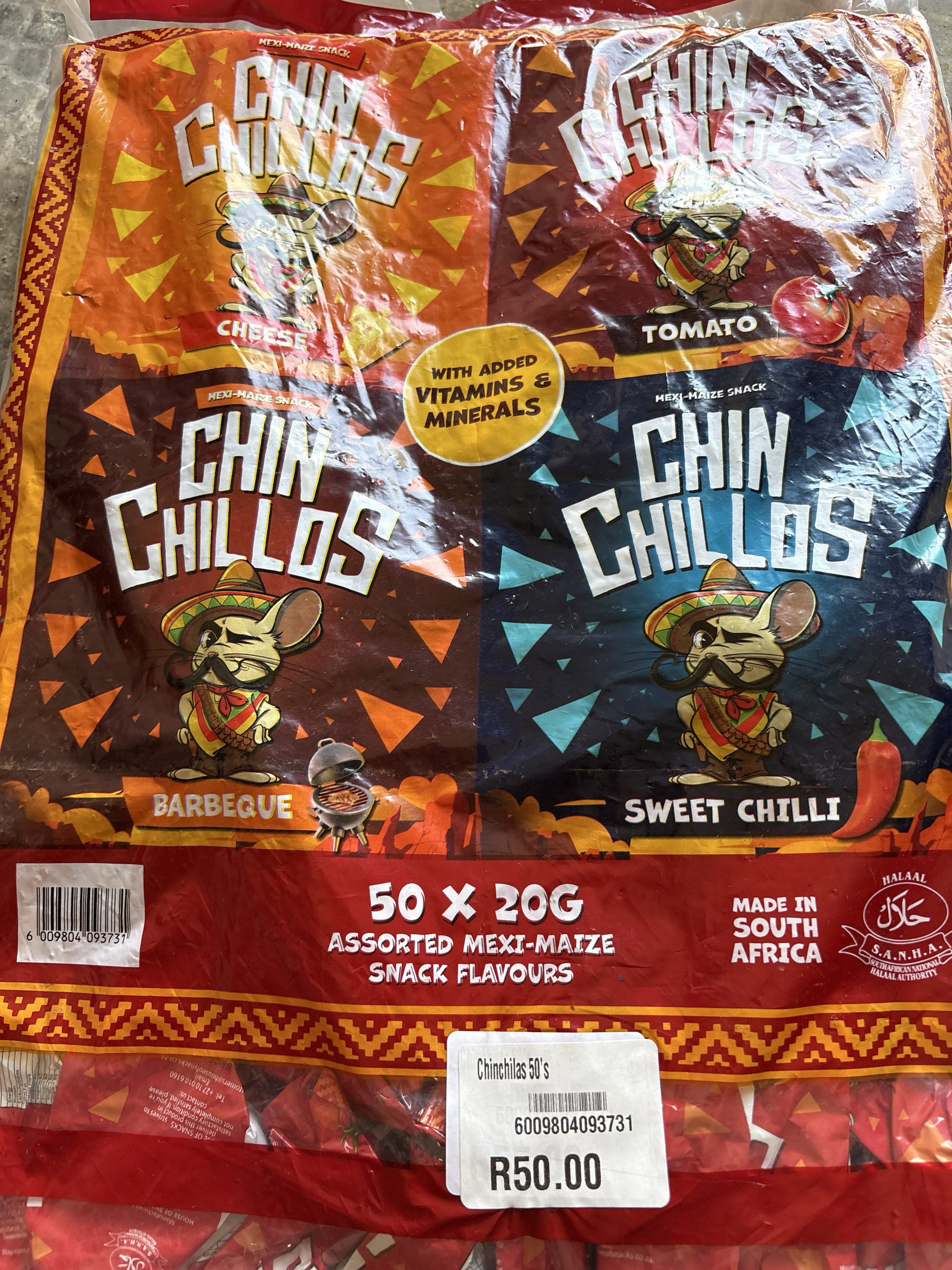 Chin chillos maize snaks 50x20g_0