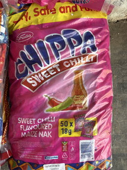Chippa sweet chilli 50x18g