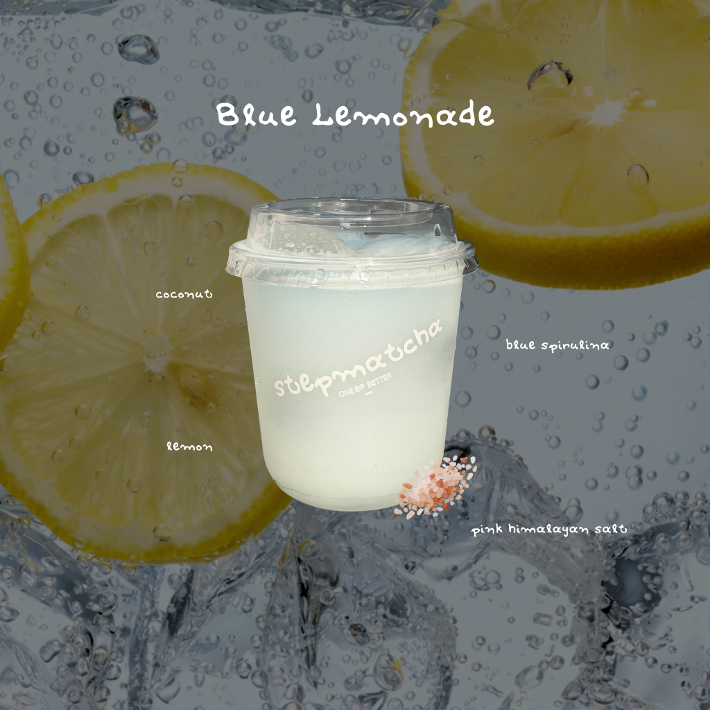 Blue Coconut Lemonade - ice