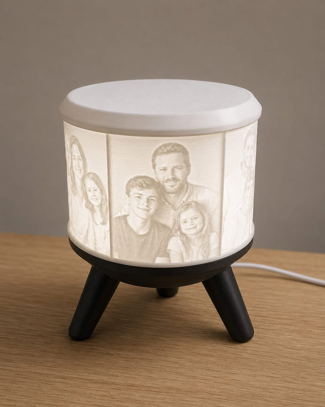 LithoGlow - Personalized Photo Lamp