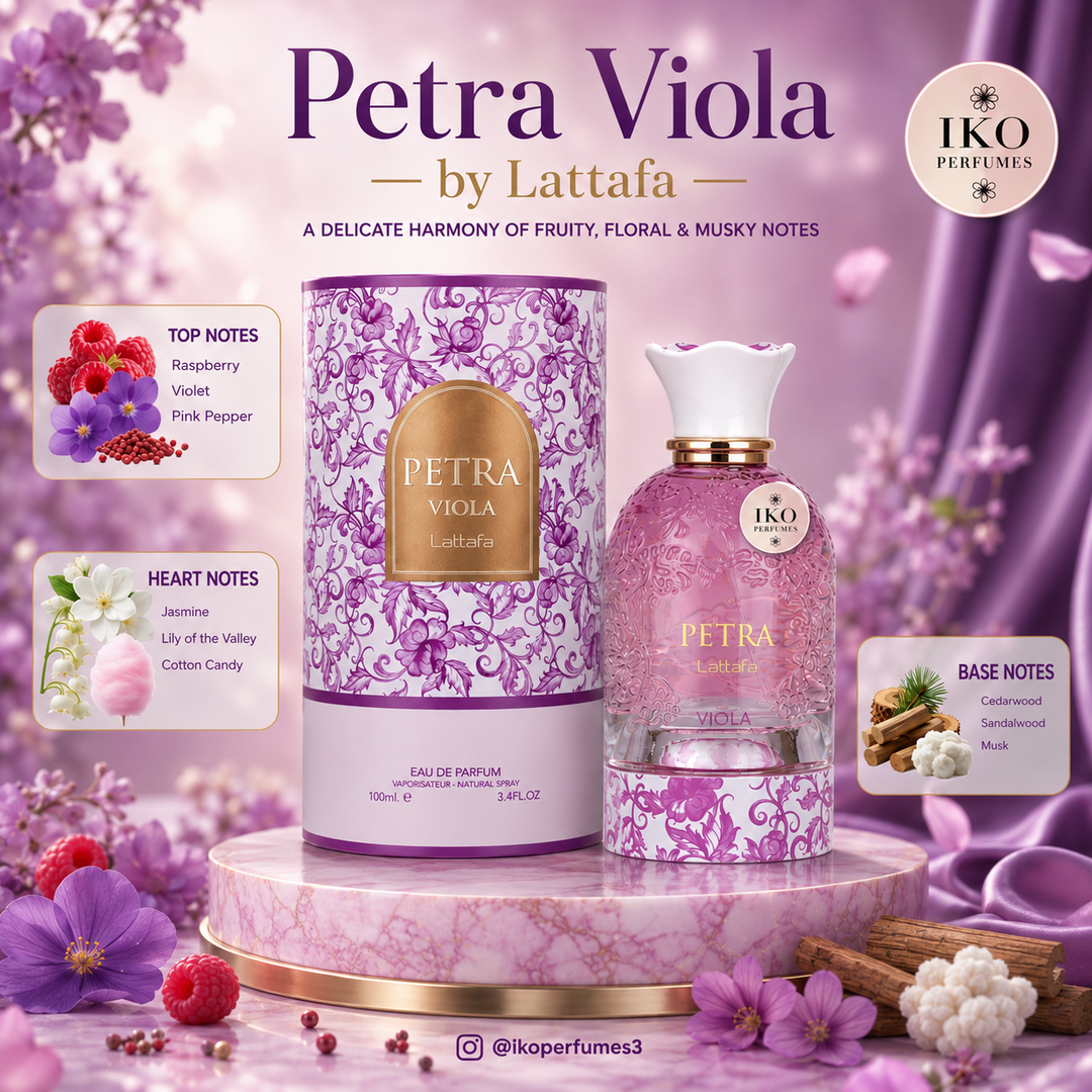 Petra Viola By Lattafa |Original Arabic Perfume in Kenya | IKO Perfumes