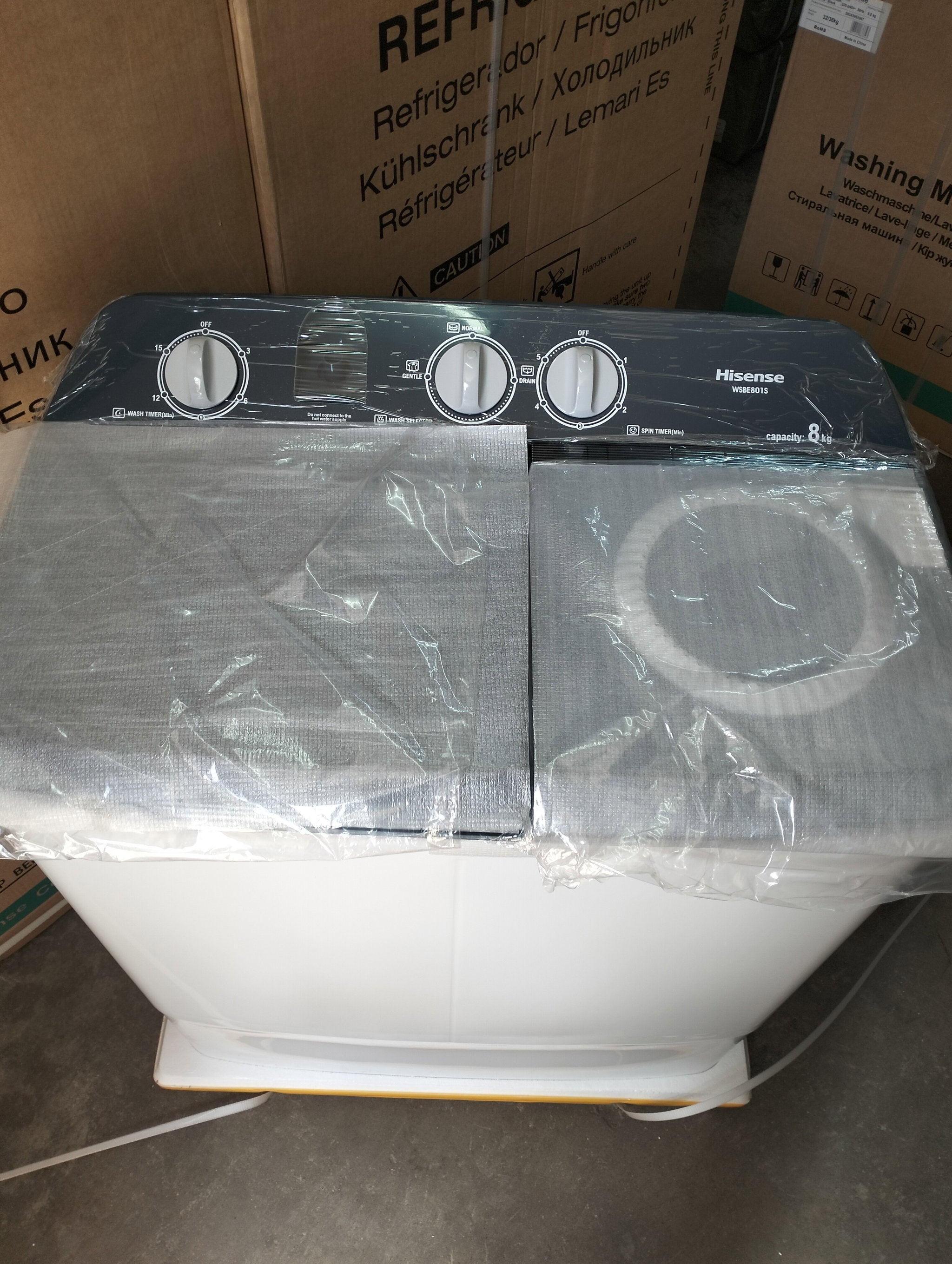 Washing machine 8kg twin tub_0