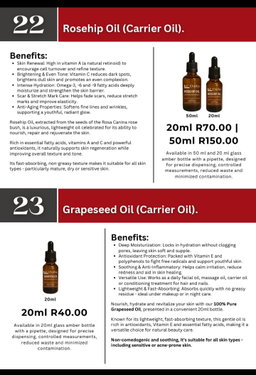 Jojoba Oil / Black Cumin Oil