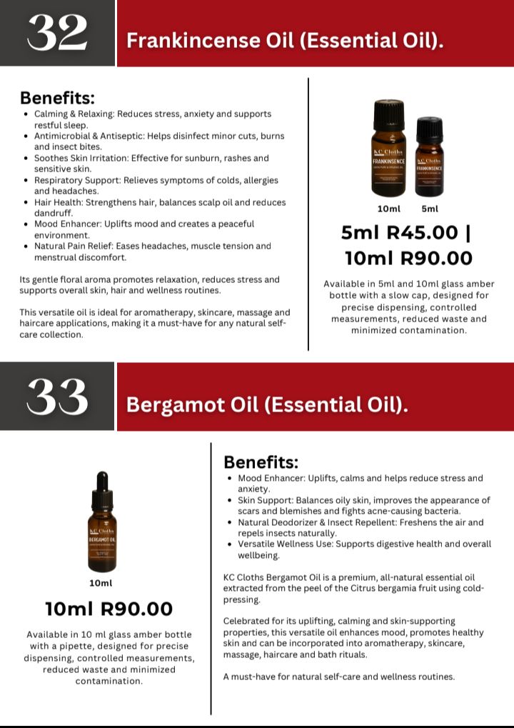 Frankincense Oil / Bergamot Oil_0