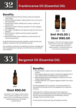 Frankincense Oil / Bergamot Oil