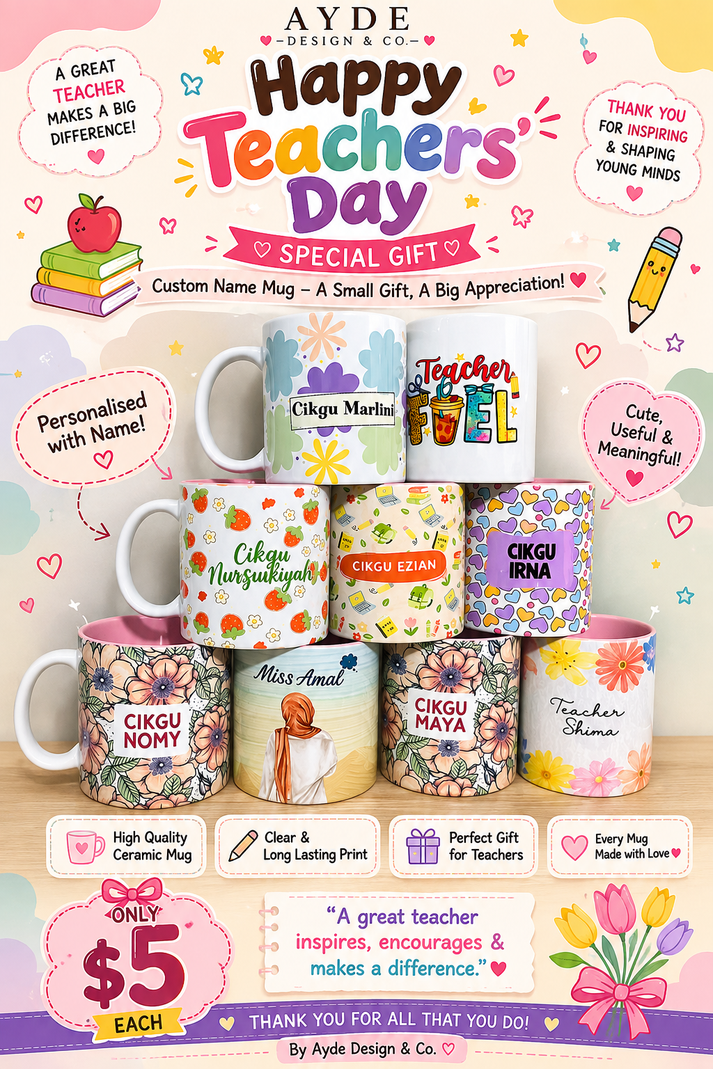  🌸CUSTOMIZE MUG🌸_0