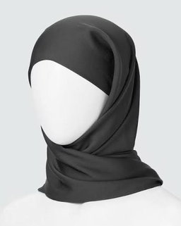 Uniqlo Satin Hijab - Black