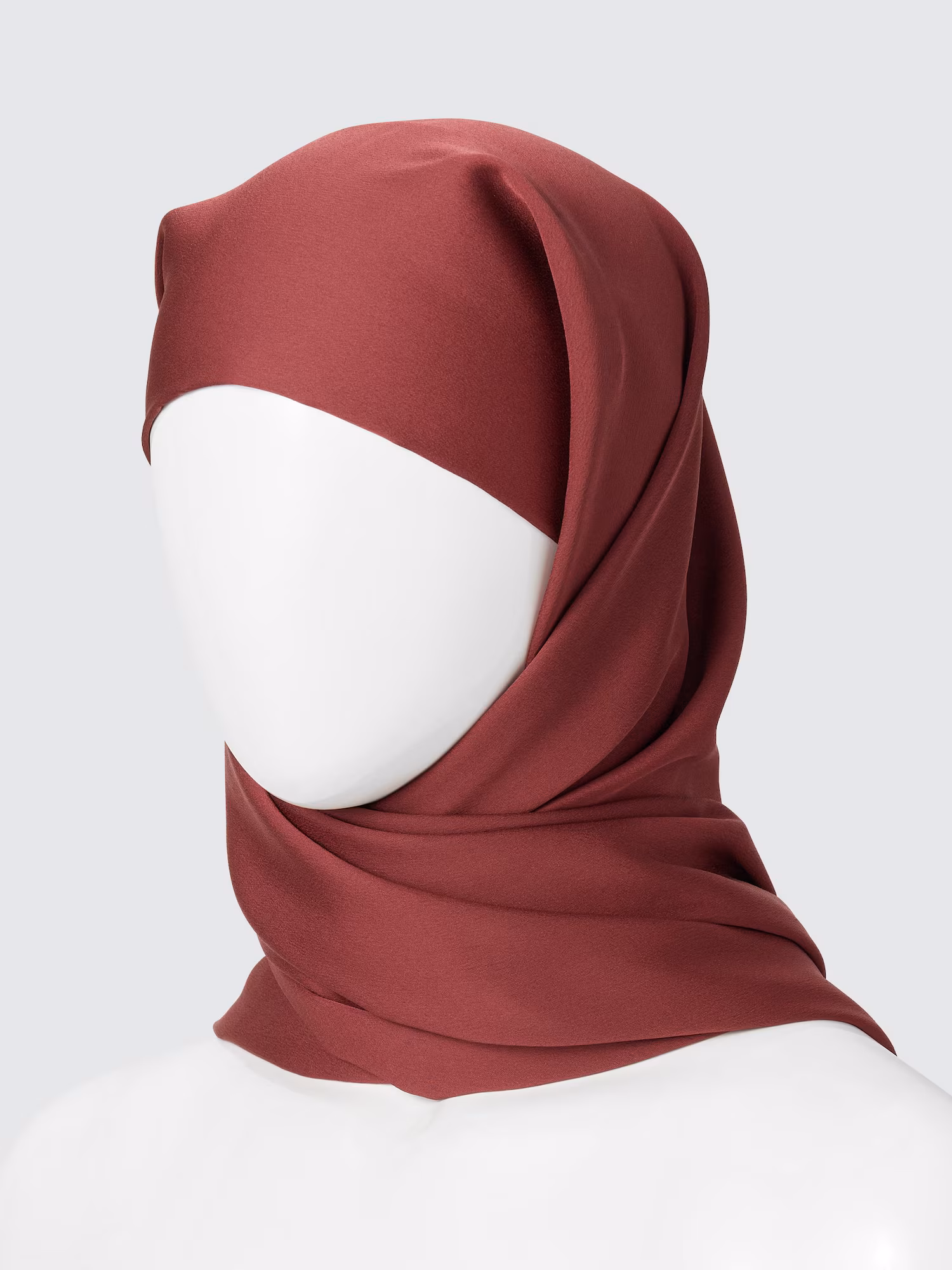 Uniqlo Satin Hijab - Red_0